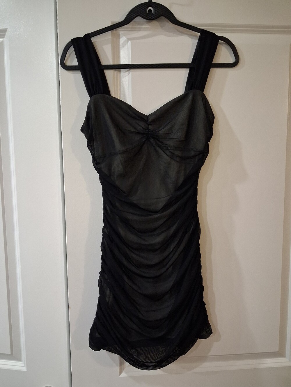 Black Bodycon Mini Party Dress